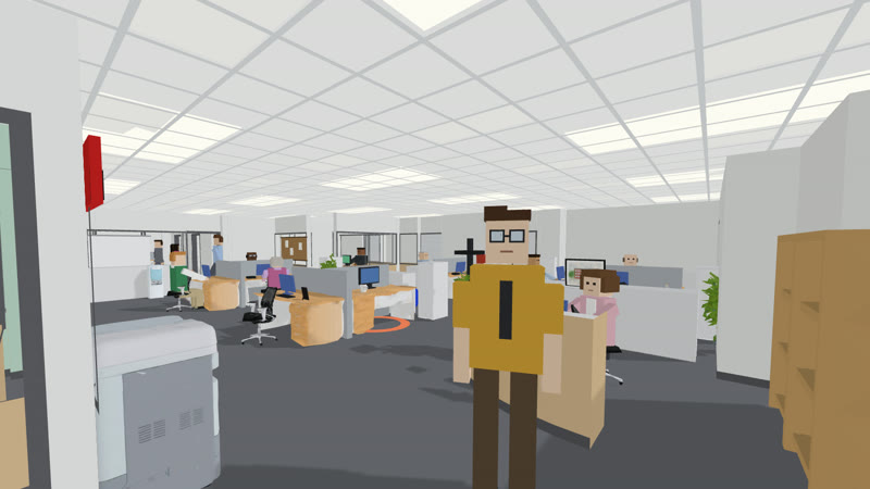 The Office: An open-plan office · today